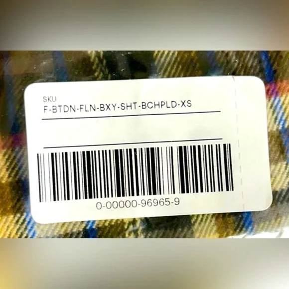 NWT Everlane Boxy Button-Down Plaid Soft Flannel Shirt, Oversized, Size Small - Picture 13 of 16